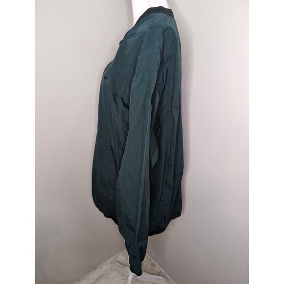 Vintage Athleisure 90s Nike classic swish logo track pullover jacket 2XL - Picture 3 of 10